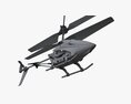 Remote-Controlled Mini Helicopter 3D 모델 