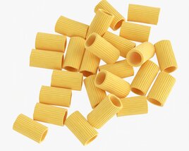 Rigatoni Pasta 3D 모델 