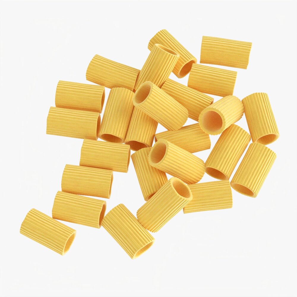 Rigatoni Pasta 3Dモデル
