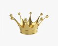 Royal Coronation Gold Crown 01 Modelo 3D