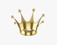 Royal Coronation Gold Crown 01 3D-Modell