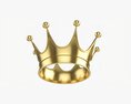 Royal Coronation Gold Crown 02 Modèle 3d