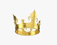 Royal Coronation Gold Crown 03 Modèle 3d