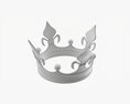 Royal Coronation Gold Crown 03 3D модель