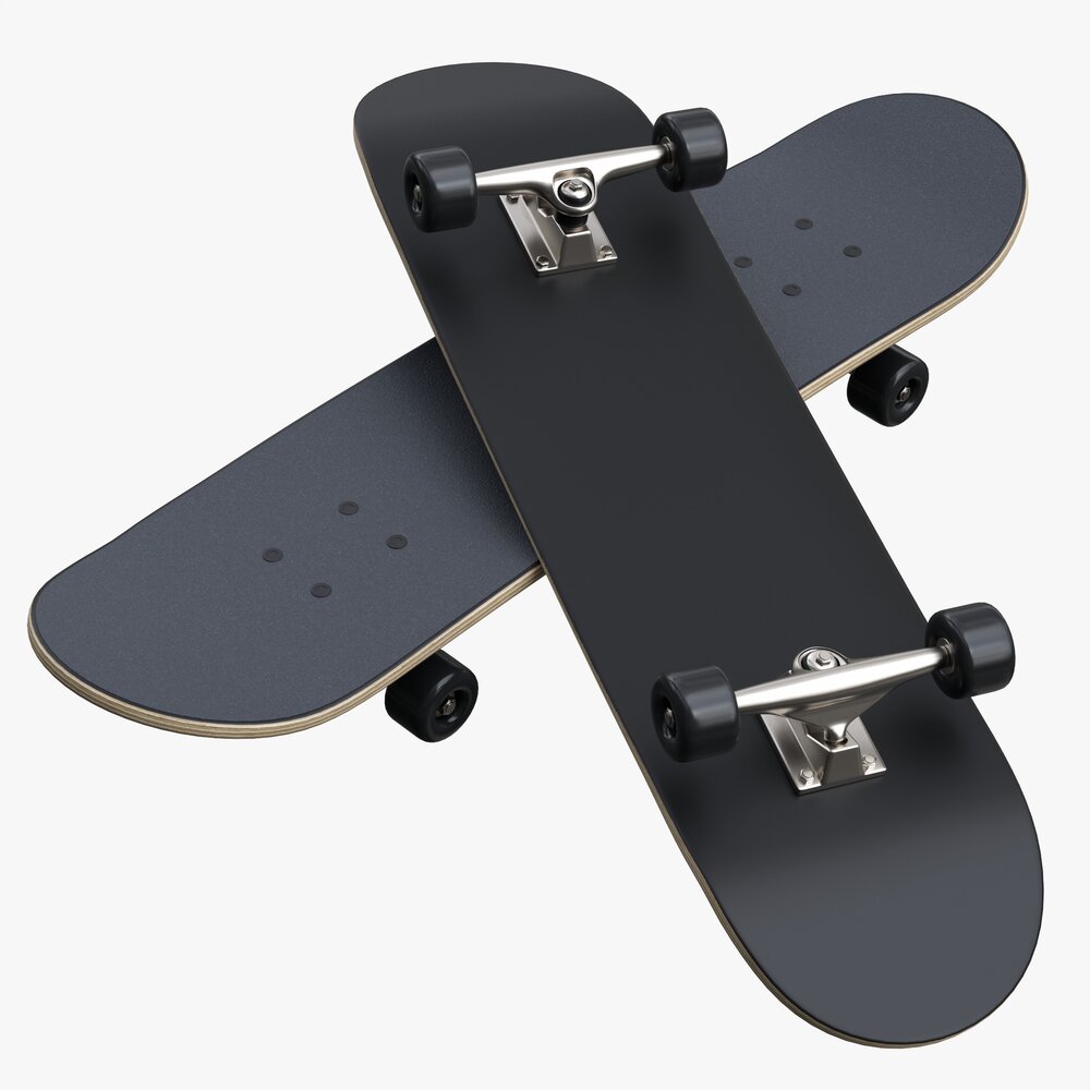 Skateboard 01 Modello 3D