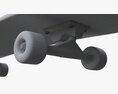 Skateboard 02 Modello 3D