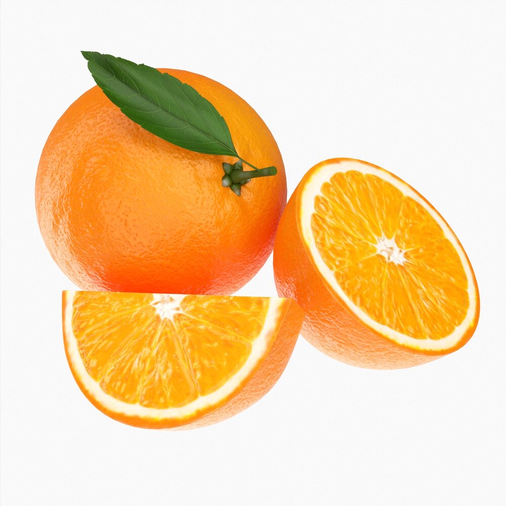 Orange Modelo 3d