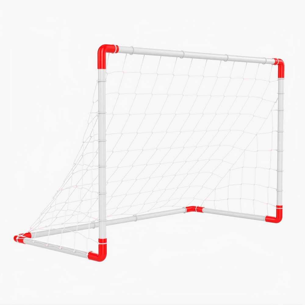 Small Soccer Goal 3D 모델 