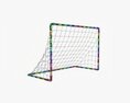 Small Soccer Goal 3d model
