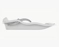Snow Sledge Plastic 3D модель