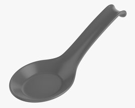 Spoon For Japanese Food Modèle 3D