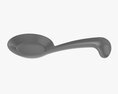 Spoon For Japanese Food 3D-Modell