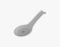 Spoon For Japanese Food 3D модель