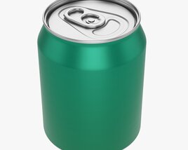 Standard Beverage Can 250 Ml 8.45 Oz 3D模型