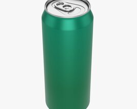Standard Beverage Can 500 Ml 16.9 Oz 3D модель