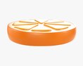 Stylized Orange Slice 02 3D модель