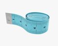 Tailor Measuring Tape 02 3D-Modell