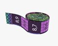 Tailor Measuring Tape 02 3D-Modell