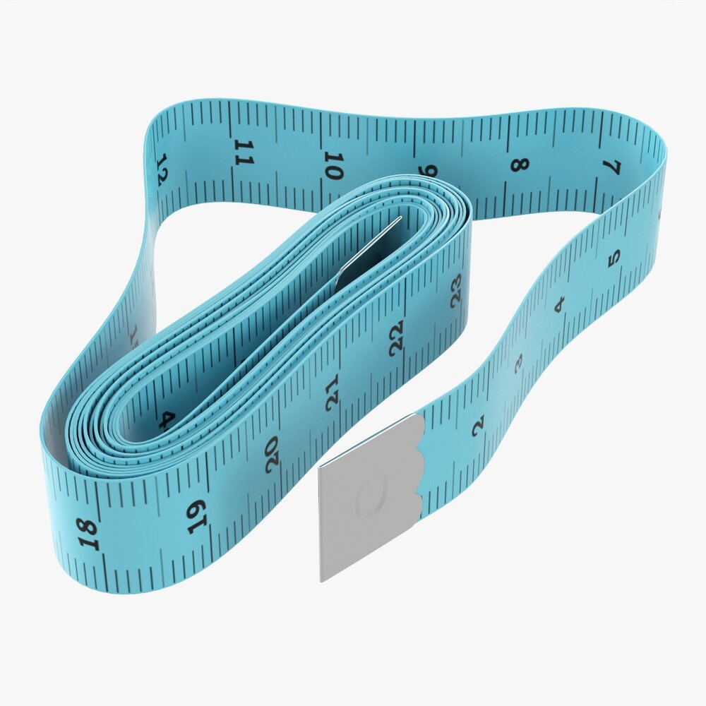 Tailor Measuring Tape 03 3D-Modell
