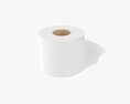Toilet Paper Single Roll 3D 모델 