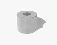 Toilet Paper Single Roll 3D模型