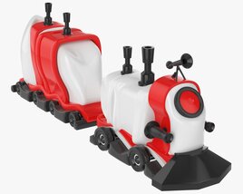 Toy Train 3D 모델 
