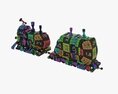 Toy Train Modèle 3d
