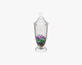 Jar With Jelly Beans 04 3D 모델 