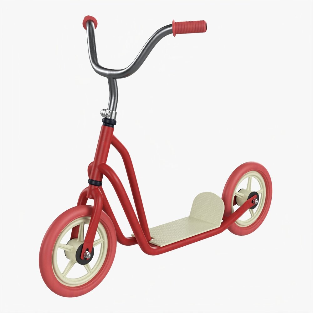 Vintage Kick Scooter 3Dモデル