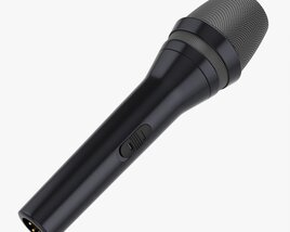 Vocal Microphone 01 Modelo 3D