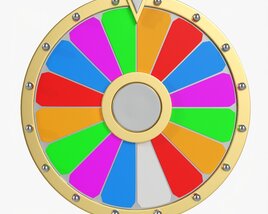 Wheel Of Fortune 3D 모델 