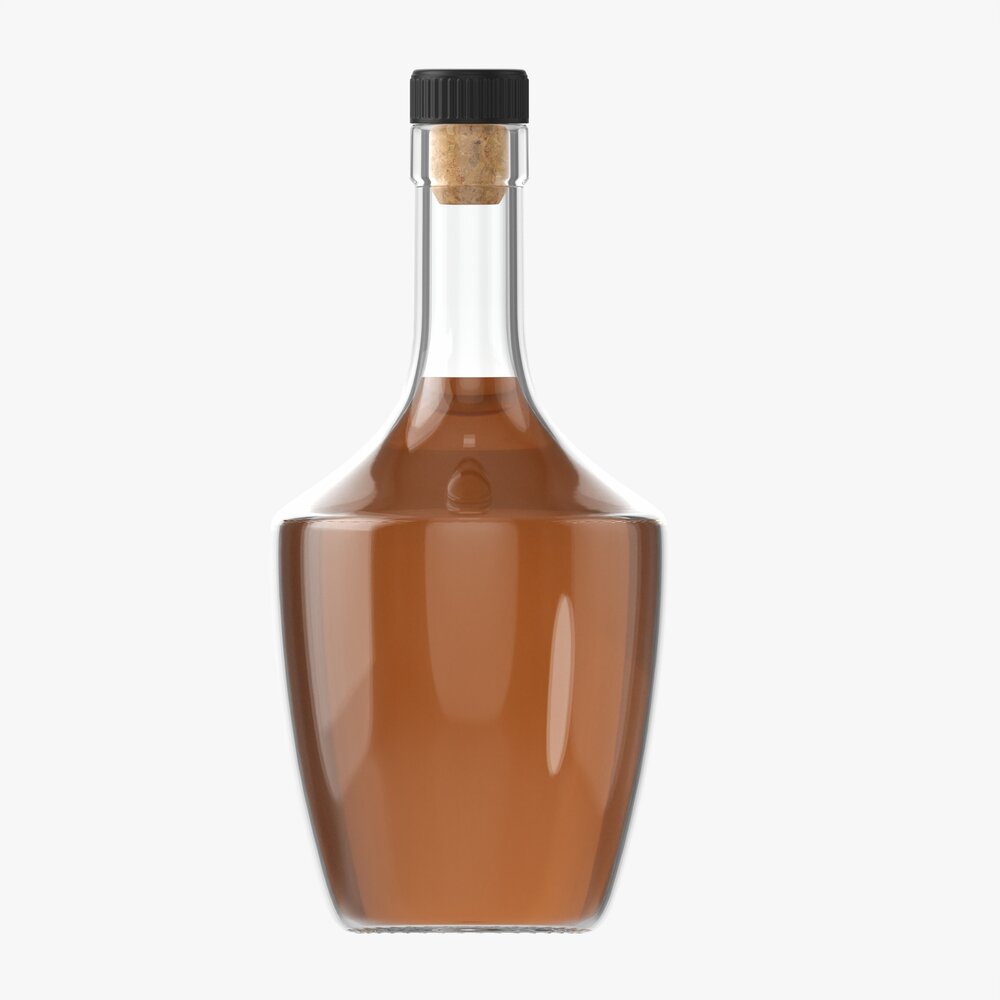 Whiskey Bottle 13 3D модель