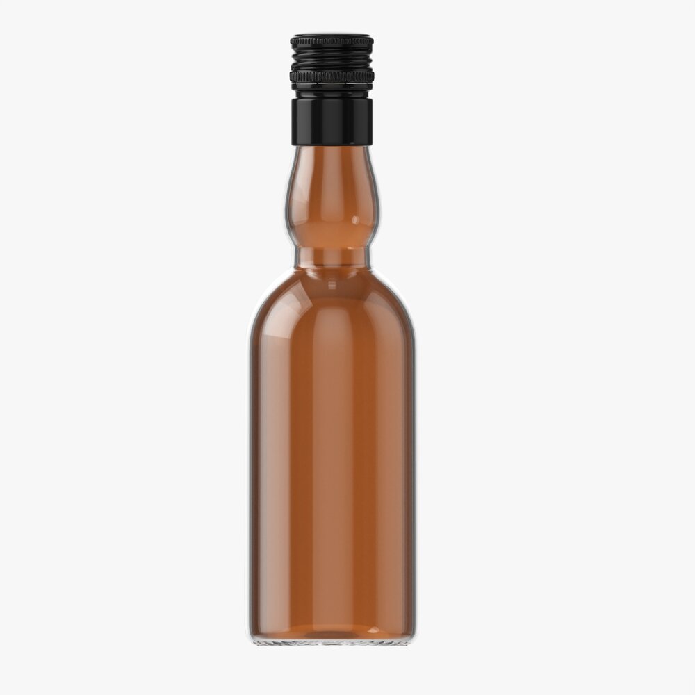 Whiskey Bottle 16 3D модель
