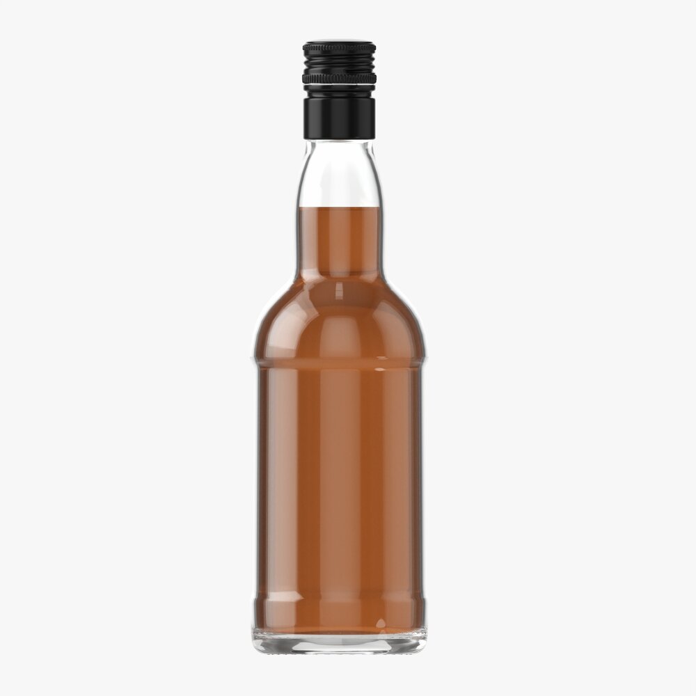 Whiskey Bottle 19 3D model