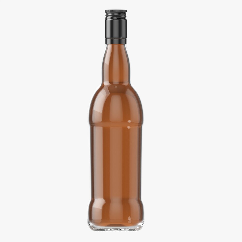Whiskey Bottle 23 3D-Modell