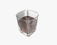 Whiskey Glass With Ice 3d model