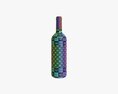 Wine Bottle Mockup 01 3D-Modell