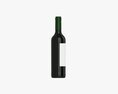 Wine Bottle Mockup 05 Red 3d model