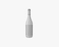 Wine Bottle Mockup 07 3D-Modell