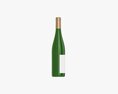 Wine Bottle Mockup 10 3d model