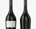 Wine Bottle Mockup 12 Modelo 3D