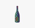 Wine Bottle Mockup 13 3D模型
