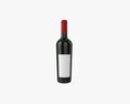 Wine Bottle Mockup 15 Modello 3D