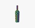Wine Bottle Mockup 15 3D модель