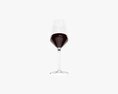 Wine Glass 01 3d model