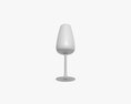 Wine Glass 02 3D-Modell