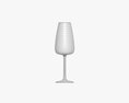 Wine Glass 02 3Dモデル