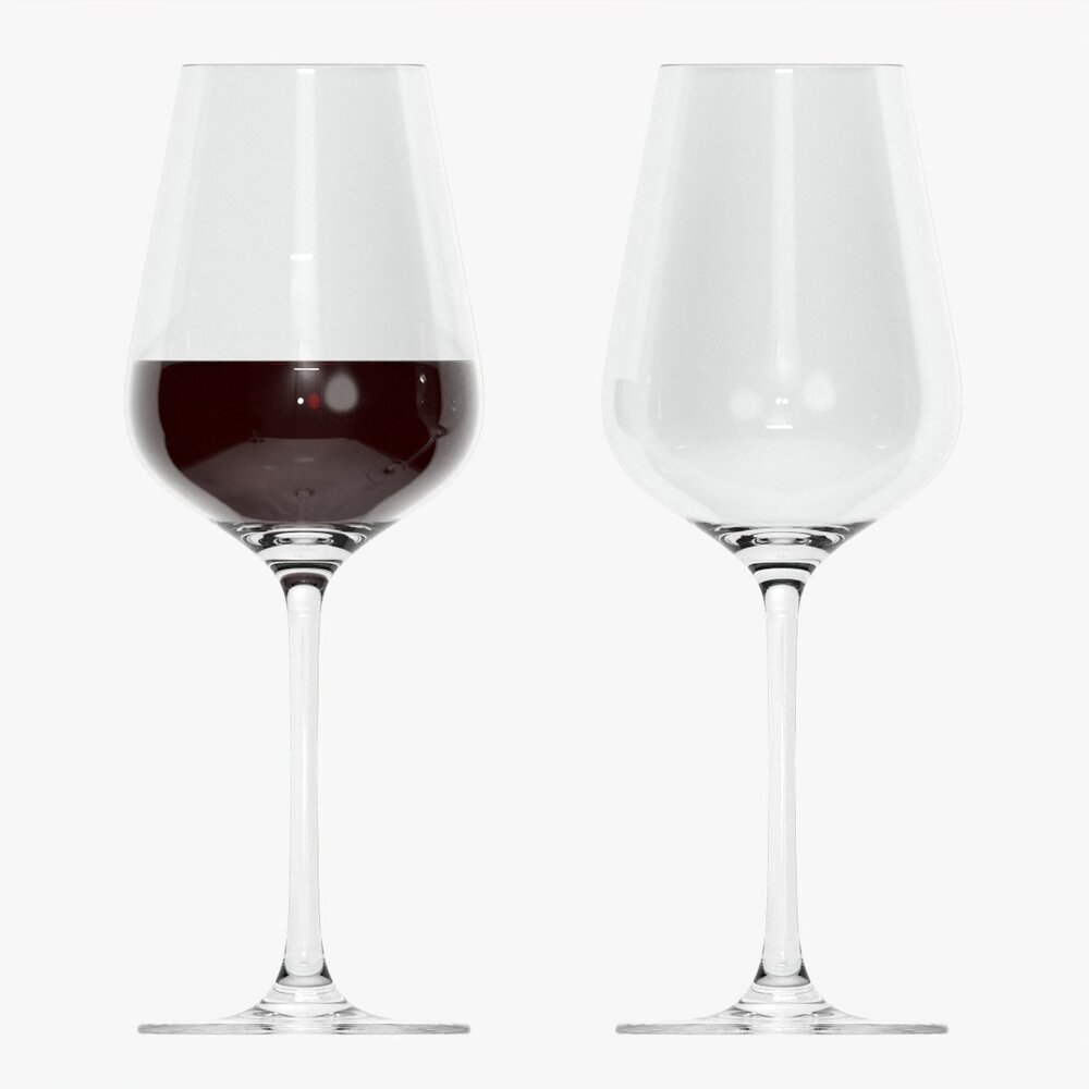 Wine Glass 04 Modello 3D