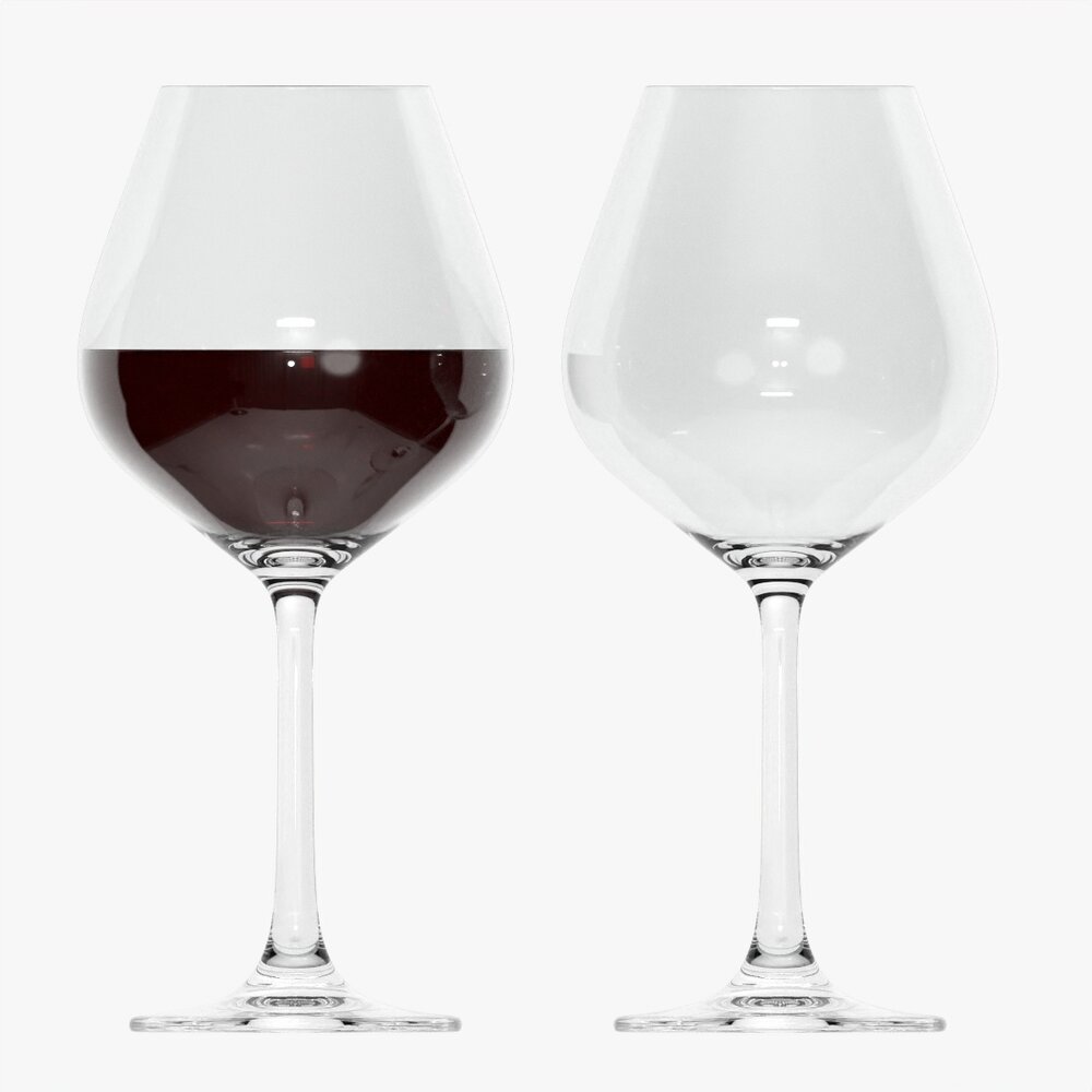 Wine Glass 05 3D-Modell