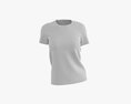 Womens Short Sleeve T-Shirt 01 3D 모델 